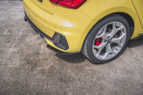 Audi A1 S-Line GB 2018+ Bakre Sido Splitters Maxton Design